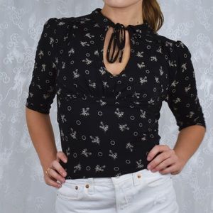 Free People Black Top